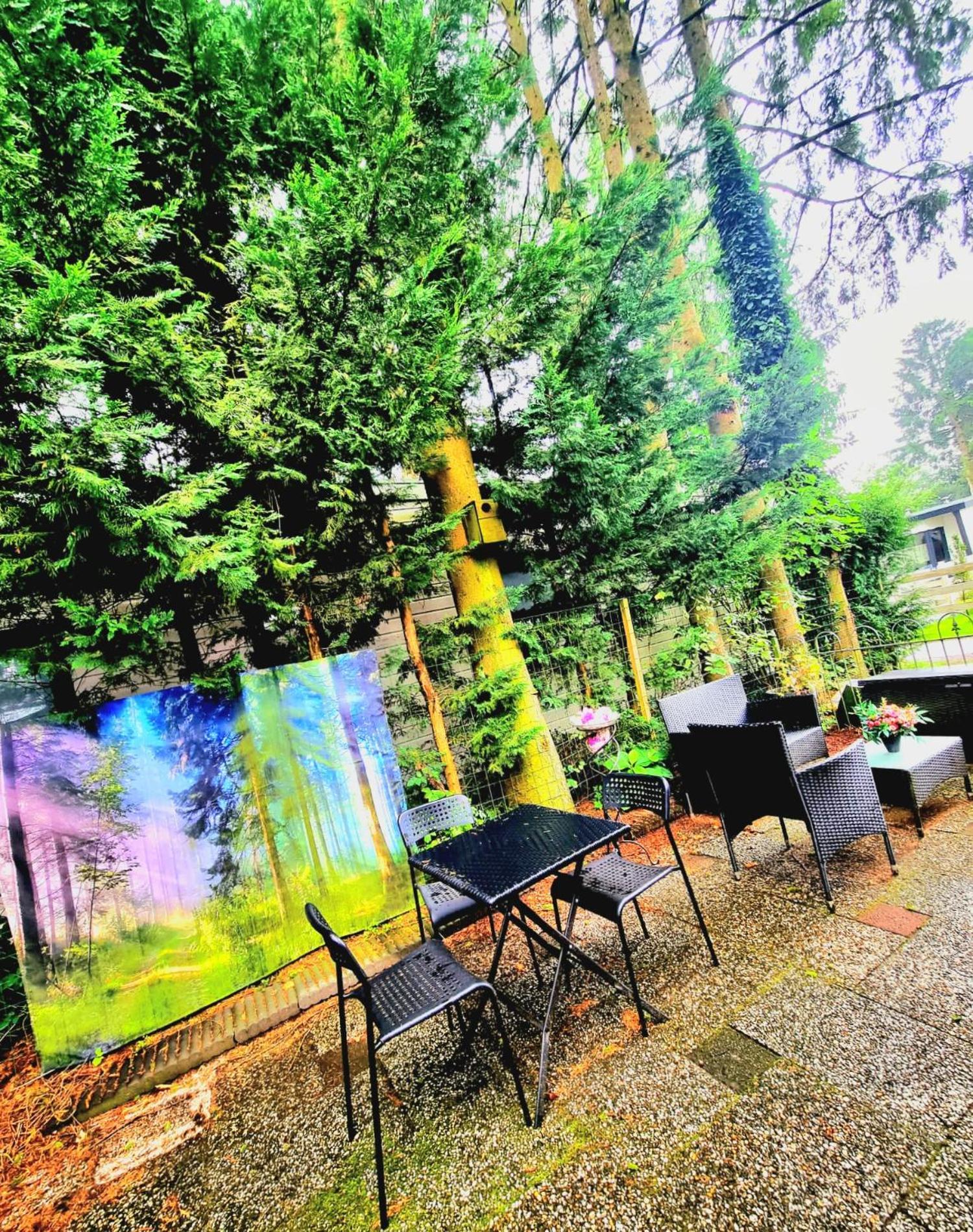 Chalet Op Een Rustig Park In De Natuur Putten Buitenkant foto